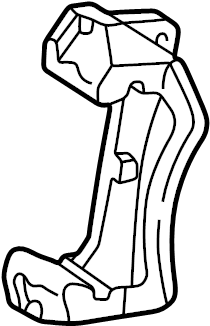 View 4772160031 Disc Brake Caliper Bracket Full-Sized Product Image