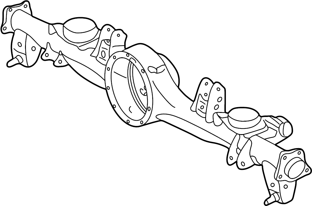 View 4211060731 Differential Housing (Rear) Full-Sized Product Image