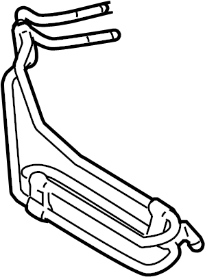 View 4440260012 COOLER SUB-ASSY, POWER STEERING OIL, NO.1 Full-Sized Product Image