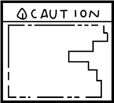 View 4199248020 Label. CAUTION.  Full-Sized Product Image
