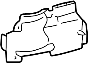 View 5373633020 Shield. (Front, Lower) Full-Sized Product Image