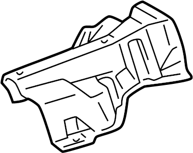 View 7763106060 Fuel Tank Shield Full-Sized Product Image