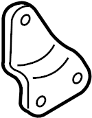 View 123310P040 Engine Mount Brace Full-Sized Product Image