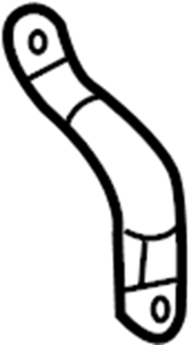 View 1716720100 Exhaust Manifold Heat Shield (Lower) Full-Sized Product Image