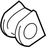 View 4881806090 Suspension Stabilizer Bar Bushing (Rear) Full-Sized Product Image