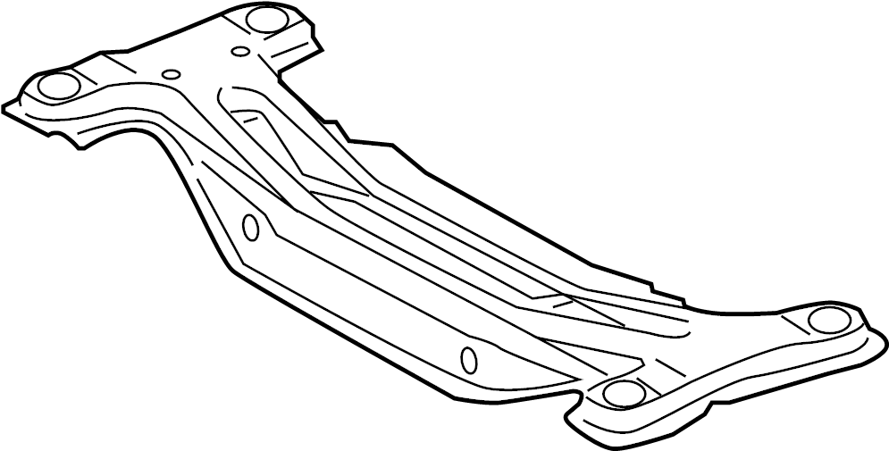 View 5120606103 Suspension Subframe Crossmember (Rear) Full-Sized Product Image