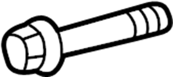 View 90119A0015 Suspension Control Arm Bolt (Front, Rear, Lower) Full-Sized Product Image