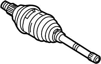 View 4237049125 CV Joint Kit (Rear) Full-Sized Product Image