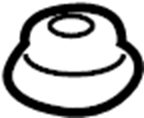View 1652320020 Radiator Insulator (Upper) Full-Sized Product Image