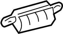 View 848400T020 Liftgate Latch Release Switch Full-Sized Product Image