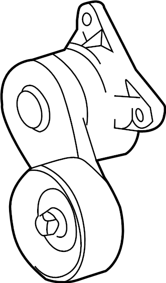 View 1662046070 Accessory Drive Belt Tensioner Assembly Full-Sized Product Image