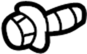 View 9011906466 A/C Condenser Mount Bolt Full-Sized Product Image