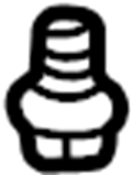 View 9010512116 Tank. Fuel. Plug. Bolt.  Full-Sized Product Image