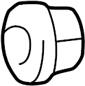 View 9017908206 Suspension Stabilizer Bar Link Nut Full-Sized Product Image