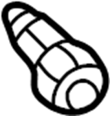 View 7581912040 Clip. Finish. Panel. Protector. Retainer.  Full-Sized Product Image