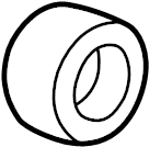 View 9017905042 Nut. QUARTER. Glass.  Full-Sized Product Image