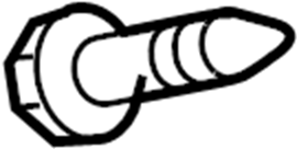 View 9008011342 Bearing. Bolt, Windshield Washer.  Full-Sized Product Image