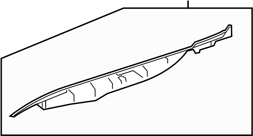 View 5382553030 Fender Filler Panel (Front) Full-Sized Product Image