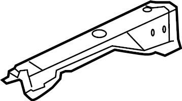View 5370553040 Fender Rail (Front, Rear, Upper) Full-Sized Product Image