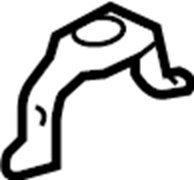 View 5371753030 Fender Bracket (Upper) Full-Sized Product Image
