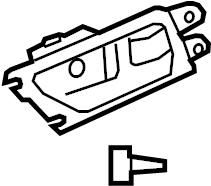 View 6928053030C0 Interior Door Handle Full-Sized Product Image
