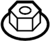 View 1236175091 Engine Mount (Front) Full-Sized Product Image