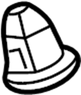 View 9018906197 Grommet. (Rear, Upper, Lower) Full-Sized Product Image