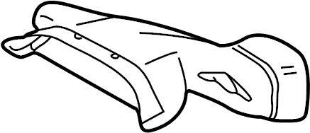 View 17750AA011 Engine Air Intake Hose (Front, Upper) Full-Sized Product Image
