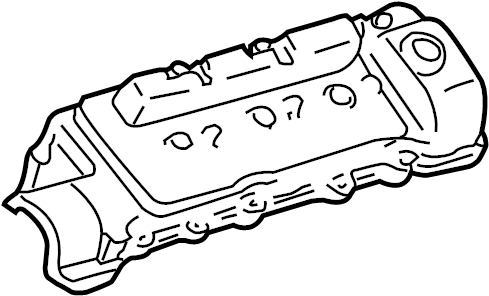 View 112020A051 Engine Valve Cover Full-Sized Product Image