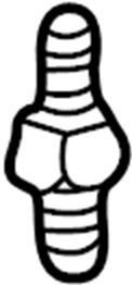View 9008012003 Cover. Stud. Engine. Bolt.  Full-Sized Product Image
