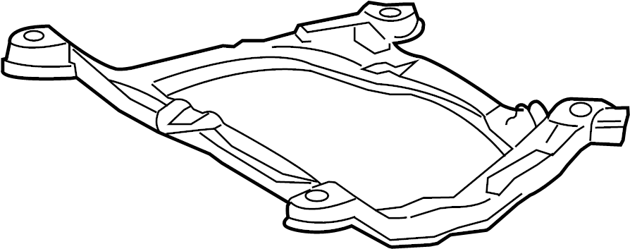 View 5110033090 Engine Cradle (Front) Full-Sized Product Image