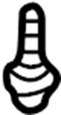 View 9025008019 Pin. Tank. Strap. Fuel.  Full-Sized Product Image