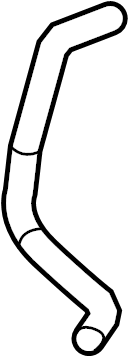 View 165720P070 Radiator Coolant Hose (Upper, Lower) Full-Sized Product Image