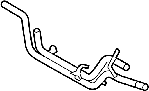 View 163220P010 Pipe. Inlet. Engine. Water. Coolant.  Full-Sized Product Image