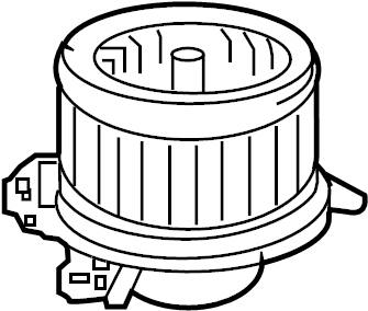 View 8710333090 Motor. Blower. HVAC. Fan.  Full-Sized Product Image