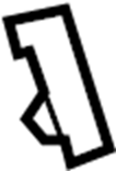 View 90469A0006 Sunroof Drain Hose Clip (Front, Lower) Full-Sized Product Image