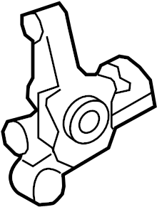 View 4230406100 Suspension Knuckle (Rear) Full-Sized Product Image