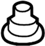 View 5227233050 Suspension Crossmember Insulator (Front, Rear, Lower) Full-Sized Product Image