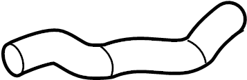 View 165710P250 Radiator Coolant Hose (Upper, Lower) Full-Sized Product Image