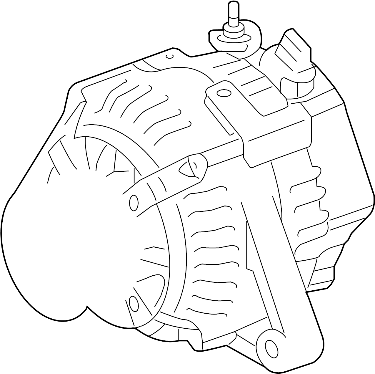 View 270600P24184 Alternator Full-Sized Product Image