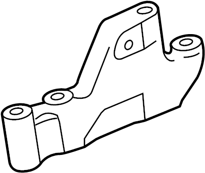 View 123130P060 Bracket. Mount. ENGINE.  Full-Sized Product Image