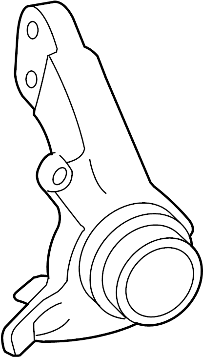 View 4321106240 Steering Knuckle (Right) Full-Sized Product Image