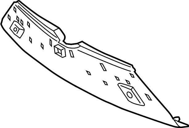 View JL1Z8A284BA Grille Reinforcement Full-Sized Product Image