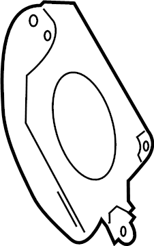 View 1653536010 Radiator. Insulator. (Left, Lower) Full-Sized Product Image