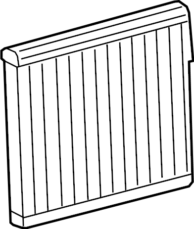 View 8850133390 A/C Evaporator Core Full-Sized Product Image