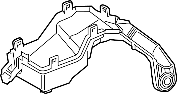 View 8266333220 Fuse and Relay Center Cover (Upper, Lower) Full-Sized Product Image