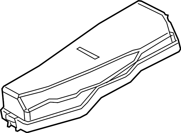 View 8266206C30 Fuse and Relay Center Cover (Upper) Full-Sized Product Image