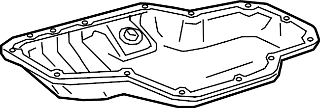 View 12102F0010 Engine Oil Pan Full-Sized Product Image