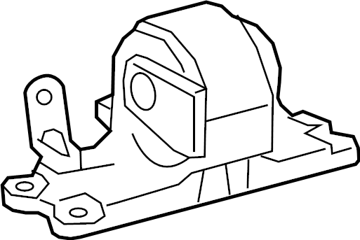 View 123720P080 Engine Mount (Front) Full-Sized Product Image