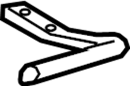 View 175750P200 Exhaust System Hanger Bracket (Rear) Full-Sized Product Image